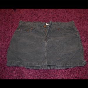 H&M corduroy mini skirt